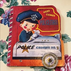 Vintage 1951 Here Comes the Policeman